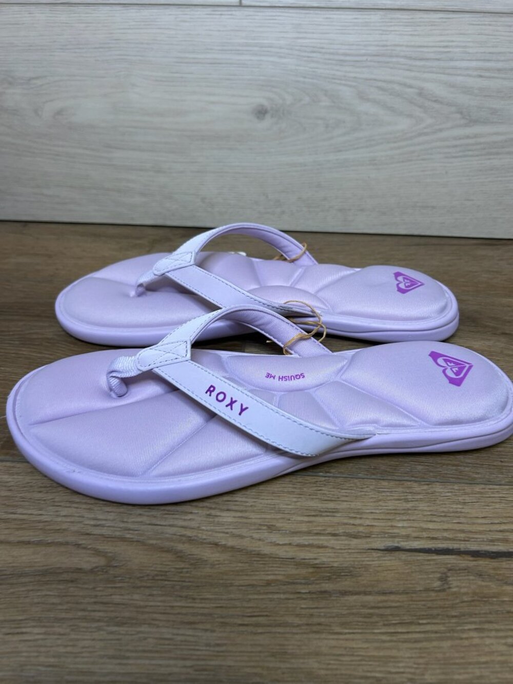 Roxy Women Rays Flat Flip Flop Thong Sandals Purple Violet Size 10 NWT - Picture 3 of 8